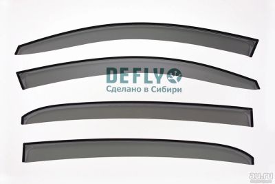 Лот: 13050007. Фото: 1. KIA Rio X-Line 2017- Ветровики... Детали тюнинга