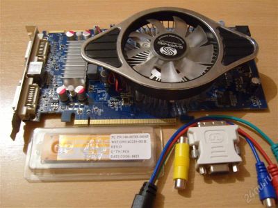 Лот: 1415732. Фото: 1. Видеокарта Sapphire Radeon HD4850... Видеокарты