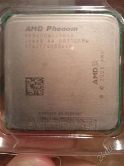 Лот: 2282897. Фото: 1. Процессор AMD Phenom X3 8650. Процессоры
