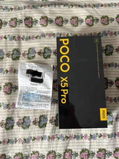 Лот: 21072556. Фото: 1. Xiaomi poco x5 pro 5g 8/256 новый. Смартфоны