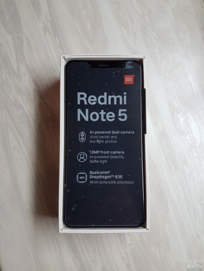 Лот: 13074366. Фото: 1. Xiaomi Redmi Note 5 - 4 / 64 гб... Смартфоны