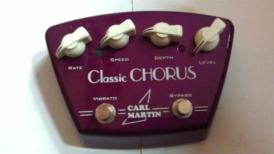 Лот: 3947842. Фото: 1. Педаль Carl Martin Classic Chorus... Гитарные эффекты и комбоусилители