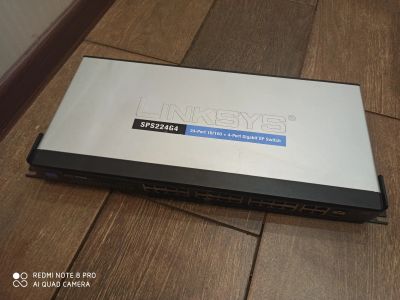 Лот: 15460364. Фото: 1. Коммутатор Linksys SPS224G4 24-х... Коммутаторы