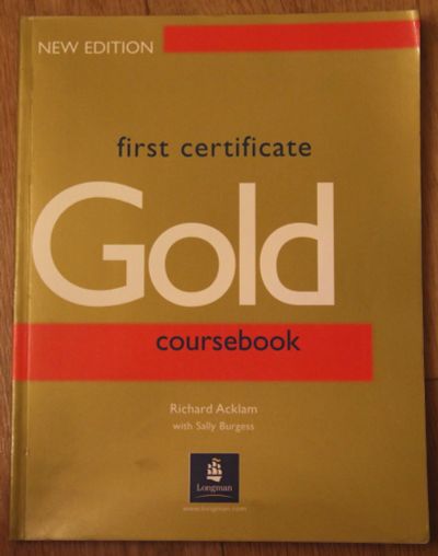 Лот: 18879201. Фото: 1. Gold coursebook учебник. Другое (учебники и методическая литература)