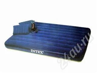 Лот: 290208. Фото: 1. Надувной матрас INTEX 183*203... Туристическая, походная мебель