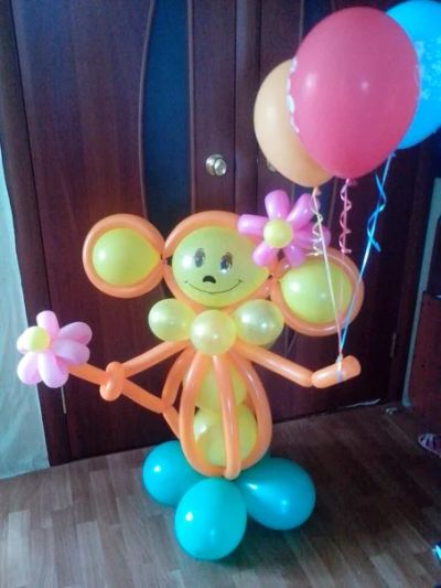 Лот: 4528497. Фото: 1. фигуры из шаров. Воздушные шары
