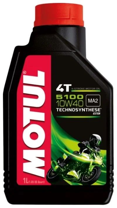 Лот: 9461305. Фото: 1. Моторное масло MOTUL 5100 4T 10W40... Масла, жидкости