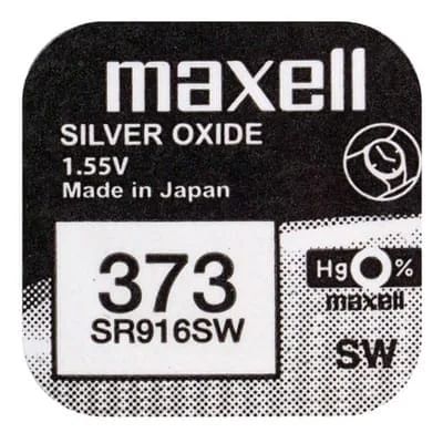 Лот: 21515622. Фото: 1. Эл/пит SR-916sw (373) Maxell 16362. Батарейки, аккумуляторы, элементы питания