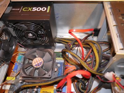 Лот: 4540371. Фото: 1. Блок питания Corsair CХ 500W. Корпуса, блоки питания