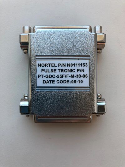 Лот: 22969289. Фото: 1. Адаптер null-modem Nortel N0111153. Шлейфы, кабели, переходники