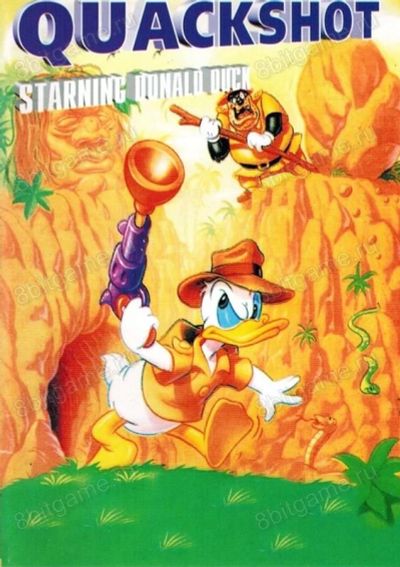 Лот: 13344445. Фото: 1. QUACK SHOT Картридж Sega + Обмен... Игры для консолей