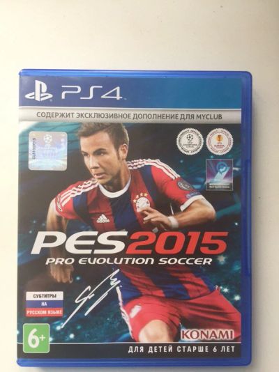 Лот: 7555030. Фото: 1. Pro Evolution Soccer 2015 PS4. Игры для консолей