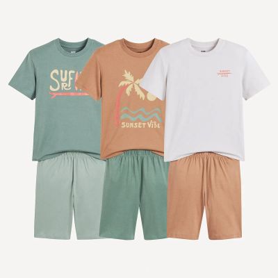Лот: 25264513. Фото: 1. Комплект из трех пижам с LaRedoute. Другое (одежда, обувь, галантерея)