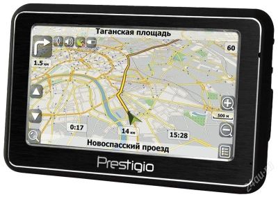 Лот: 1406679. Фото: 1. Продам навигатор Prestigio GeoVision... Видеорегистраторы,  радар-детекторы, системы парковки