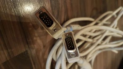 Лот: 16774320. Фото: 1. Кабель VGA - VGA 7 м c ферритовыми... Шлейфы, кабели, переходники