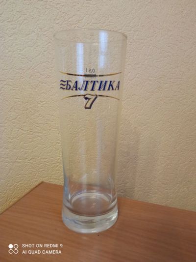 Лот: 21376727. Фото: 1. Новый стакан бокал для пива Балтика... Кружки, стаканы, бокалы