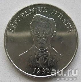 Лот: 13798478. Фото: 1. Гаити 20 сантим 1995, без оборота. Америка