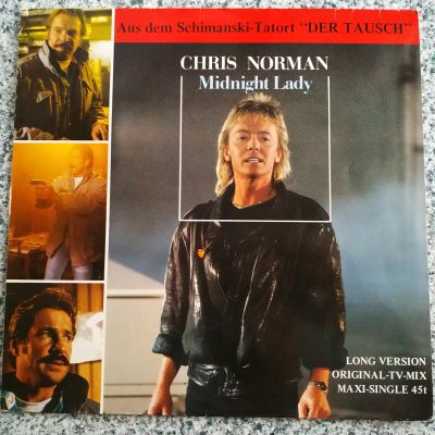 Лот: 22390070. Фото: 1. LP ● Chris Norman ● Midnight Lady... Аудиозаписи