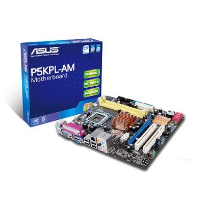 Лот: 4899245. Фото: 1. Материнская плата ASUS P5KPL-AM... Материнские платы