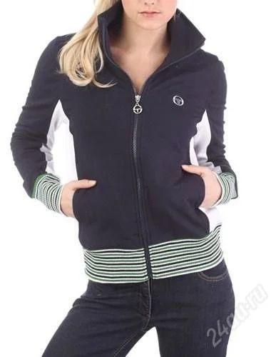Лот: 1526380. Фото: 1. Олимпийка Sergio Tacchini размер... Легкие куртки, толстовки