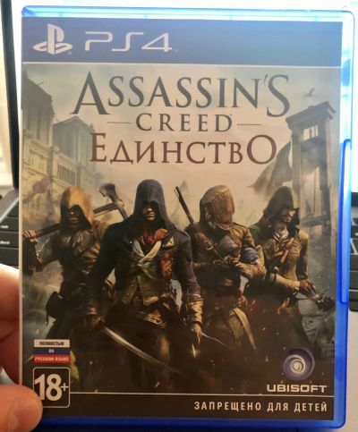 Лот: 17054242. Фото: 1. Assassin's Creed: Единство PS4... Игры для консолей