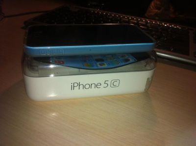 Лот: 3328497. Фото: 1. Apple Iphone 5c 16gb ( Новый... Смартфоны