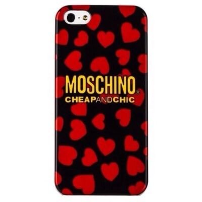 Лот: 5242862. Фото: 1. Чехол Love Moschino iPhone 5/5S. Чехлы, бамперы
