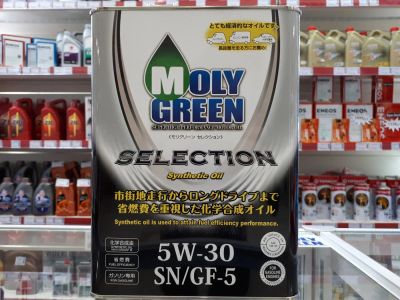 Лот: 10799877. Фото: 1. Moly Green Selection SN/GF-5 5W30... Масла, жидкости