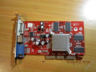 Лот: 1797670. Фото: 1. видеокарта ATI Radeon 9250 / 128Mb... Видеокарты