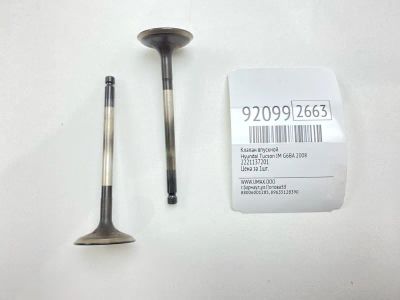 Лот: 23594864. Фото: 1. Клапан впускной Hyundai Tucson... Двигатель и элементы двигателя
