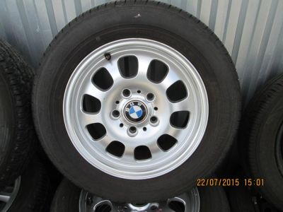 Лот: 6451618. Фото: 1. Колеса Yokohama R15 BMW [с.н.11... Шины на дисках