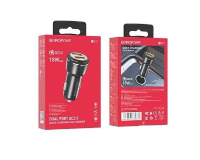 Лот: 20884596. Фото: 1. АЗУ-2USB Borofone BZ17 Q.C3.0... Зарядные устройства, блоки питания, адаптеры сетевые для смартфонов