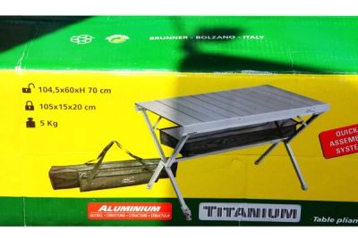 Лот: 2985399. Фото: 1. Раскладной стол Titanium. Туристическая, походная мебель
