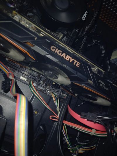 Лот: 17079955. Фото: 1. GeForce GTX 1070 G1 Gaming. Видеокарты