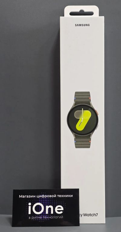 Лот: 25244188. Фото: 1. Samsung Galaxy Watch 7 44mm Green... Смарт-часы, фитнес-браслеты, аксессуары