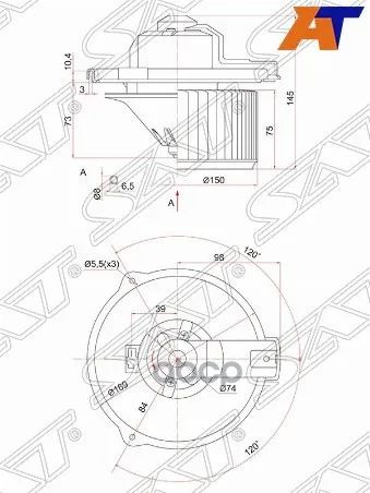 Лот: 21834766. Фото: 1. Мотор Отопителя Салона Toyota... Салон