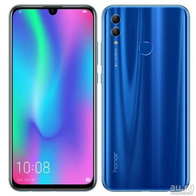 Лот: 13279396. Фото: 1. Новый Honor 10 lite 64GB Синий... Смартфоны