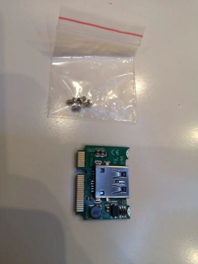 Лот: 15527207. Фото: 1. Mini PCI-E к USB 2.0 Адаптер. Шлейфы, кабели, переходники