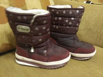 Лот: 14612132. Фото: 1. Детские зимние сапоги 33 размеры. Сапоги