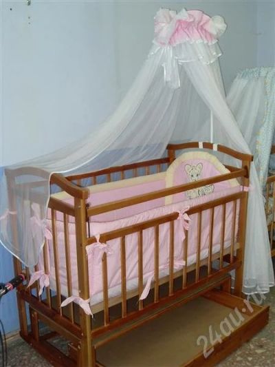 Лот: 551392. Фото: 1. Продам детскую кровать имеет маятниковый... Другое (дети растут)