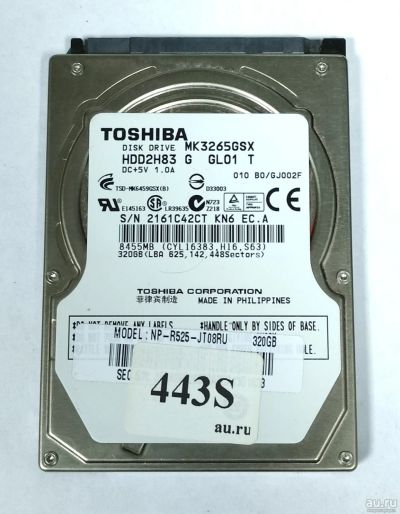 Лот: 18274415. Фото: 1. Жесткий диск SATA-II 2,5 Toshiba... Жёсткие диски