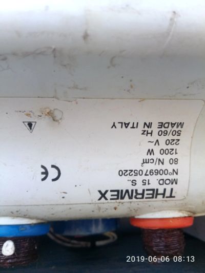Лот: 16676325. Фото: 1. водонагревательThermex италия. Водонагреватели, бойлеры