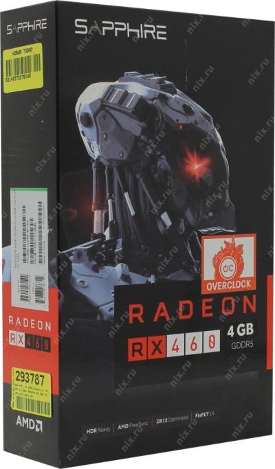 Лот: 11088422. Фото: 1. Видеокарта Sapphire Radeon rx... Видеокарты