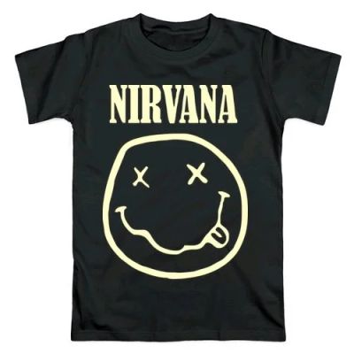 Лот: 11908846. Фото: 1. Мужская футболка Nirvana (54 р-р... Футболки