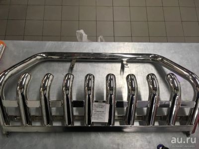 Лот: 13824862. Фото: 1. Защита бампера Land Cruiser, Prado... Детали тюнинга