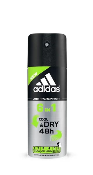 Лот: 11378168. Фото: 1. Adidas men (deo) Cool & Dry 6в1... Мужская парфюмерия