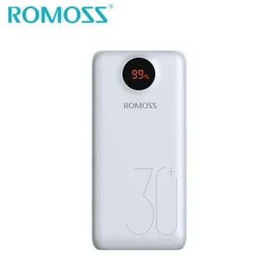 Лот: 17240932. Фото: 1. Romoss Sense SW30+ (с экраном... Внешние, портативные аккумуляторы для смартфонов (Power bank)
