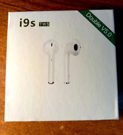 Лот: 18628376. Фото: 1. Наушники беспроводные I9S Не использовались... Наушники, гарнитуры