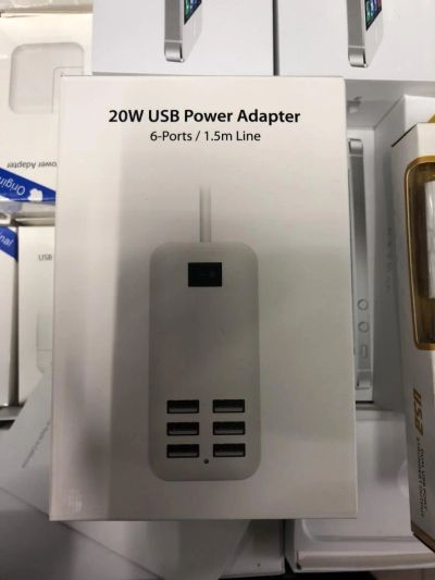 Лот: 11197936. Фото: 1. СЗУ-6USB 5V,6A. Дата-кабели, переходники