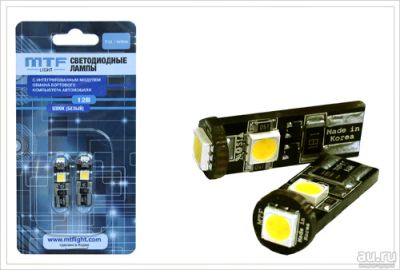 Лот: 17253595. Фото: 1. Диод MTF безцокольный T10/W5W50CAN... Оптика и освещение